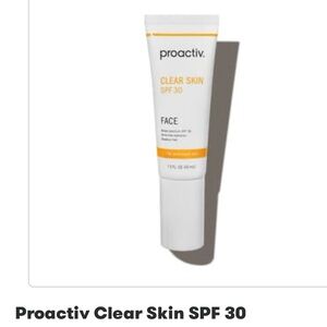 Proactiv Clear Skin spf 30 face sunscreen